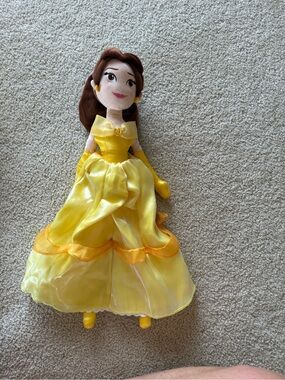 Disney Princess Belle Doll Plush - Classic Ball Gown